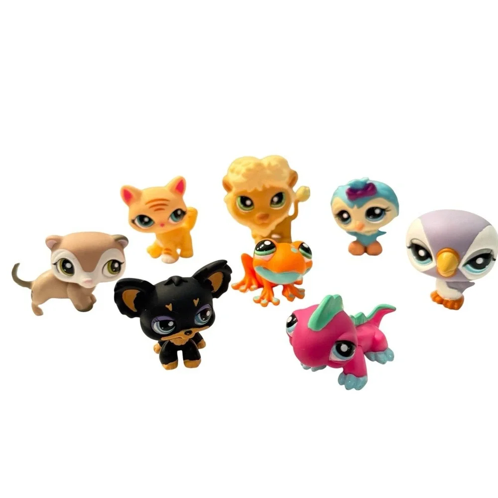 Vintage 2006 LPS Littlest Pet Shop Collector's Pack Complete 8 Pets 1569-1576